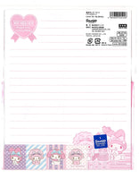 Sanrio My Melody Stationary Envelope Paper and Sticker Set
