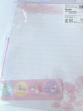Sanrio Twin Stars Stationary Envelope, Paper, and Sticker Set