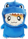 Hamtaro Godzilla Godzihamkun Plush Doll Blue (Japan Release) S 5.5inch