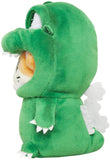 Hamtaro Godzilla Godzihamkun Plush Doll Green (Japan Release) S 5.5inch
