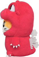 Hamtaro Godzilla Godzihamkun Plush Doll Red (Japan Release) S 5.5inch