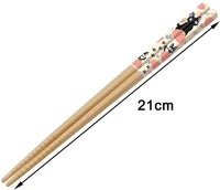 Studio Ghibli Kiki's Delivery Service Bamboo 21 cm Chopsticks - Footprints
