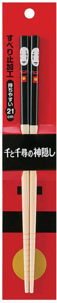 Studio Ghibli Spirited Away Bamboo 21 cm Chopsticks - No Face
