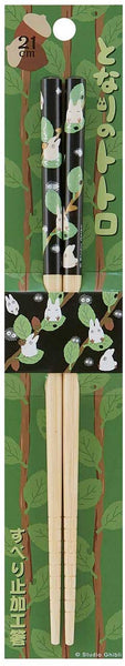 Studio Ghibli My Neighbor Totoro Bamboo 21 cm Chopsticks - Leaves